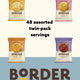 Border Luxury Mini Biscuits (48 x 2) - 4 Varieties