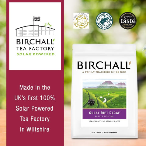 Birchall Great Rift Decaf Rainforest Loose Leaf Tea (250g)