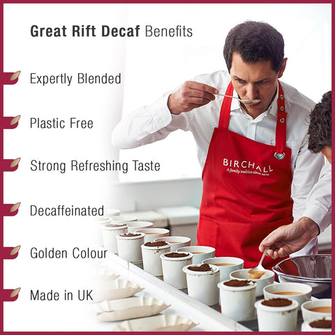 Birchall Great Rift Decaf Rainforest Loose Leaf Tea (250g)