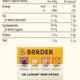Border Luxury Mini Biscuits (48 x 2) - 4 Varieties