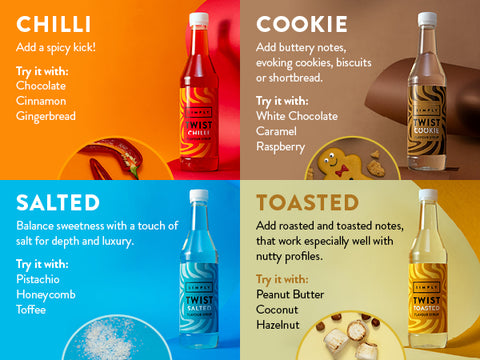 Simply Twist Cookie Syrup (485ml)
