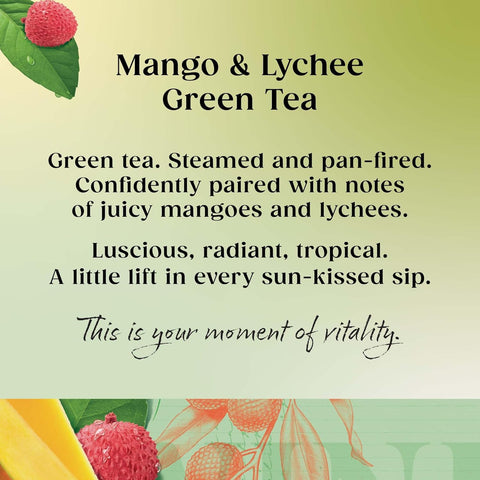 Twinings Mango & Lychee Green Tea Bags (20)