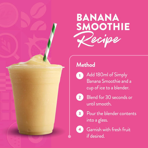 Simply Banana Smoothie 1 Litre