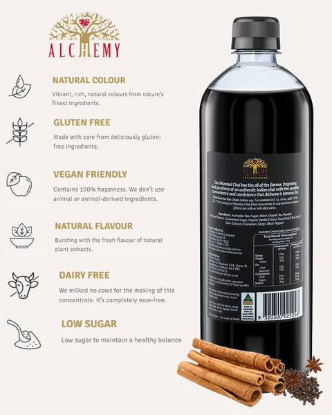 Alchemy Organic Mumbai Chai Elixir Concentrate (750ml)