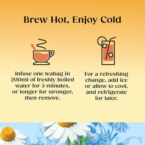 Twinings Pure Camomile String Tag and Envelope Tea Bags (20)