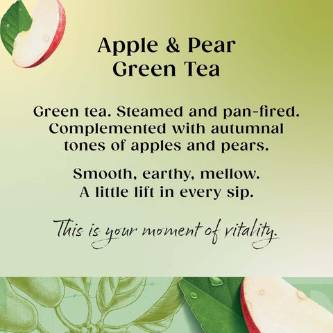 Twinings Pear & Apple Green Tea Bags (20)