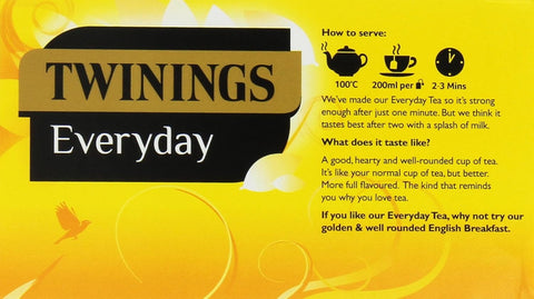 Twinings Everyday Envelope Tea Bags (50)