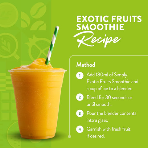 Simply Exotic Fruits Smoothie 1 Litre