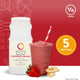 Simply Strawberry & Banana Smoothie 1 Litre
