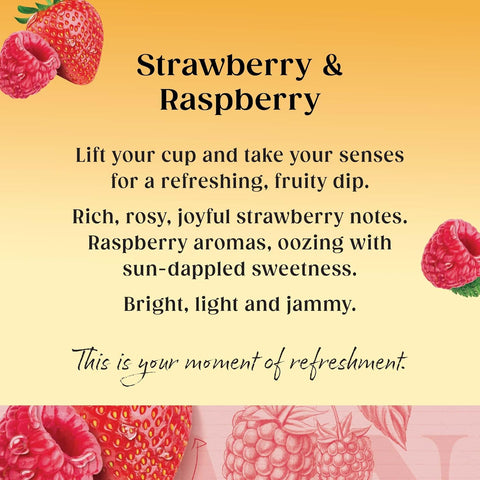 Twinings Strawberry & Raspberry Tea Bags (20)