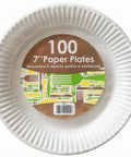 7" Disposable Paper Plates