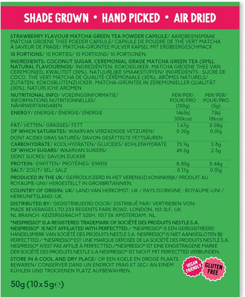 Perfect Ted Strawberry Matcha Capsules (10)