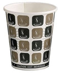 8oz Cafe Mocha Single Wall Cups