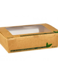 900ml Kraft Window Salad Boxes
