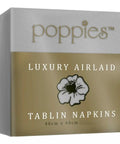 Airlaid Napkin - Grey 40x40cm 4 Fold