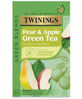 Twinings Pear Apple Green Envelope Tea Bags