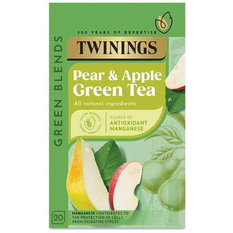 Twinings Pear Apple Green Envelope Tea Bags