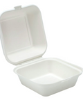 Bagasse Hamburger Clamshell Box (125)