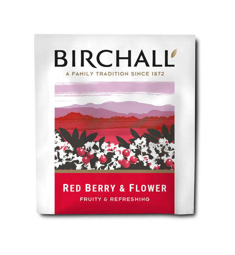 Birchall Red Berry & Flower Envelope Tea Bags (25)