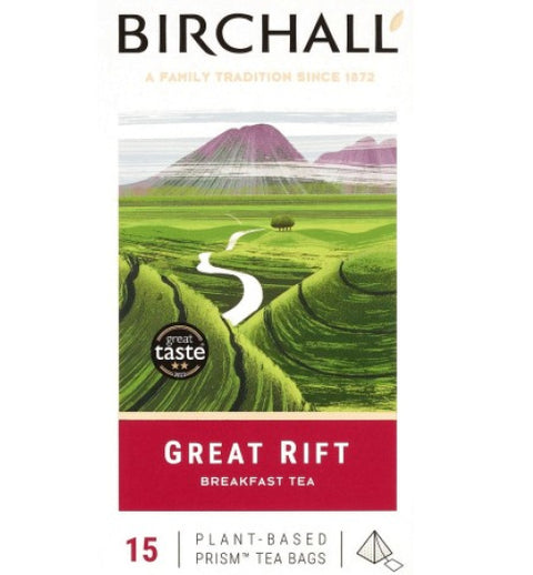 Birchall Great Rift Rainforest Breakfast Prism Tea Bags (15)