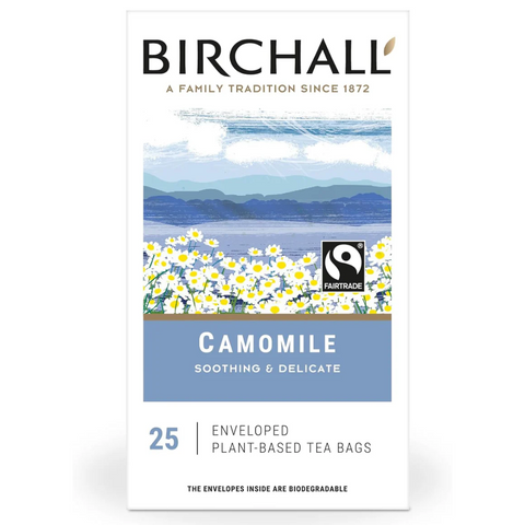 Birchall Camomile Fairtrade Envelope Tea Bags (25)