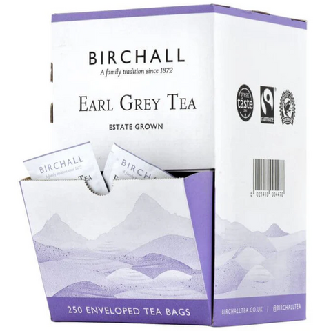 Birchall Earl Grey Fairtrade Rainforest Envelope Tea Bags (250)