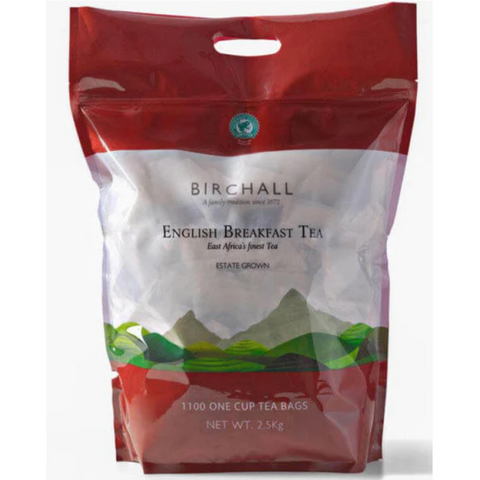 Birchall Fairtrade English Breakfast 1 Cup Tea Bags (1100)
