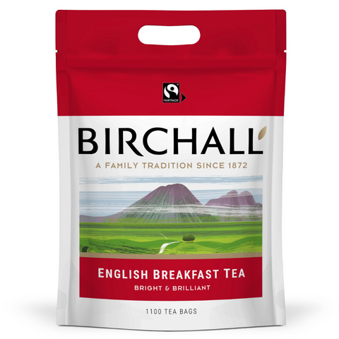Birchall Fairtrade English Breakfast 1 Cup Tea Bags (1100)