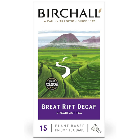 Birchall Great Rift Decaf Rainforest Prism Tea Bags (15)