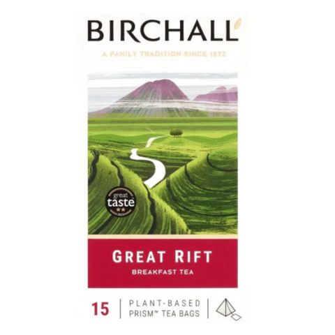 Birchall Great Rift Rainforest Breakfast Prism Tea Bags (15)