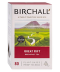 Birchall Great Rift Rainforest Breakfast Prism Tea Bags (80)
