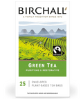 Birchall Green Tea Fairtrade Envelope Tea Bags (25)