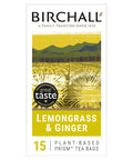 Birchall Lemongrass Ginger Tea (15 Prism Tea Bags)