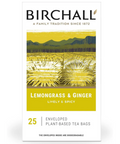 Birchall Lemongrass & Ginger Envelope Tea Bags (25)