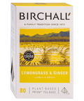 Birchall Lemongrass & Ginger Prism Tea Bags (80)