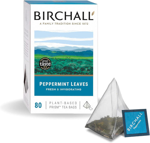 Birchall Peppermint Prism Tea Bags (80)