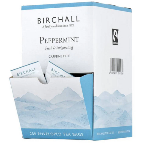 Birchall Peppermint Fairtrade Envelope Tea bags