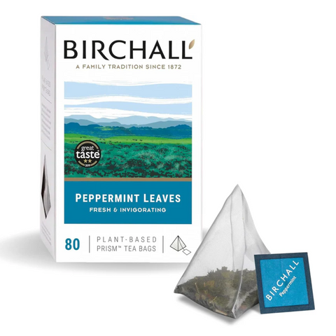 Birchall Peppermint Prism Tea Bags (80)