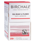 Birchall Red Berry & Flower Fairtrade Envelope Tea Bags (250)