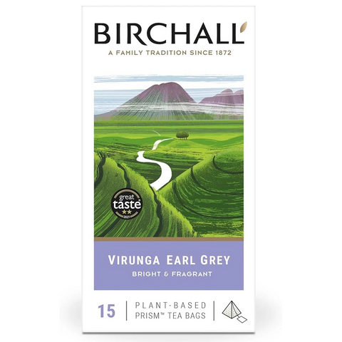 Birchall Virunga Rainforest Earl Grey Prism Tea Bags (15)