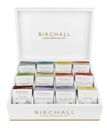 Birchall White 12 Compartment Tea Box