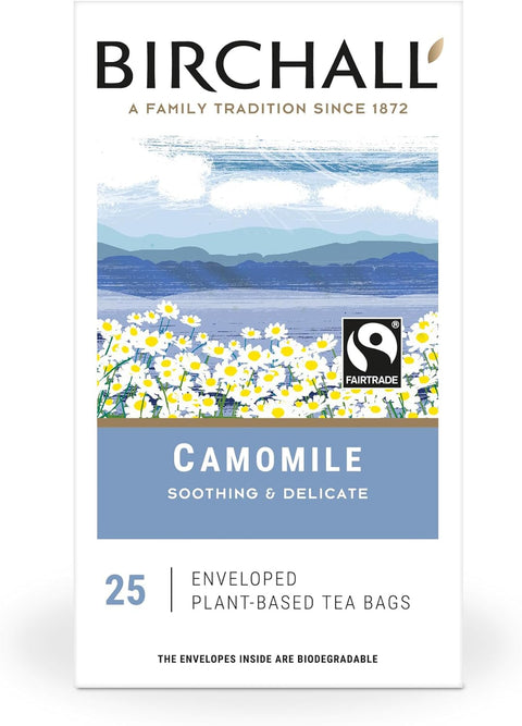 Birchall Camomile Fairtrade Envelope Tea Bags