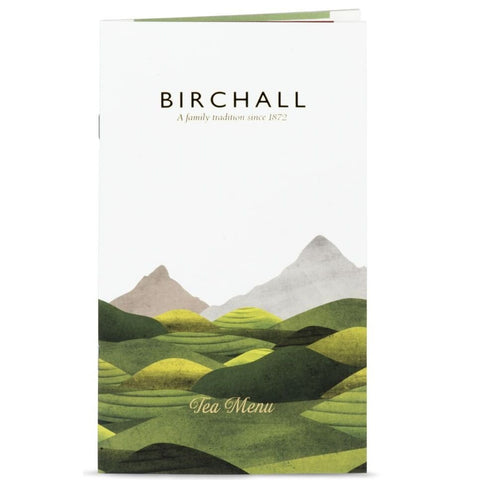 Birchall Tea Menu