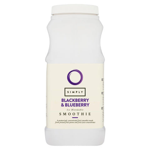 Simply Blueberry & Blackberry Smoothie 1 Litre