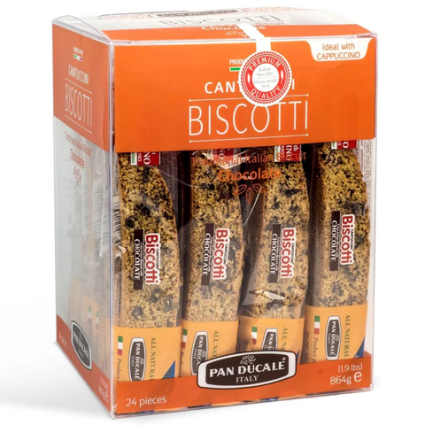 Choc Chip Biscotti - Pan Ducale (24 x 36g)