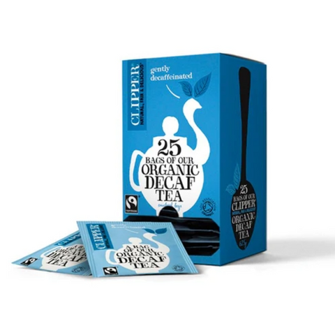 Clipper Fairtrade Organic Decaffeinated Envelope Tea Bags