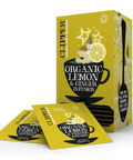 Clipper Organic Lemon And Ginger Envelope Tea Bags 