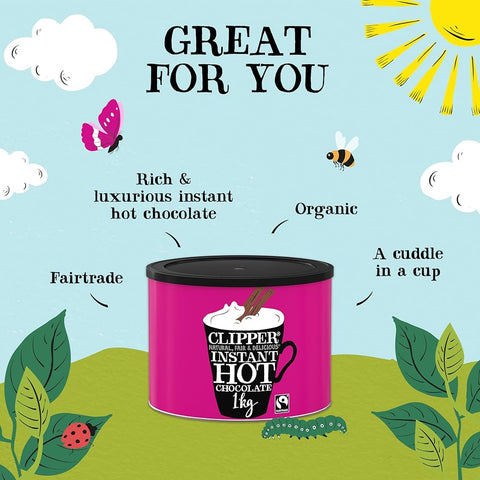 Clipper Fairtrade Velvety Hot Chocolate