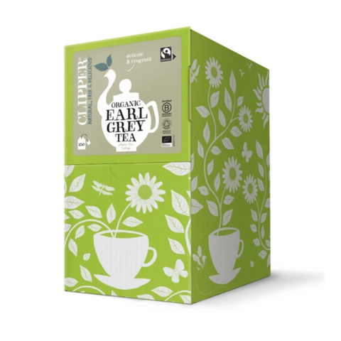 Clipper Organic Earl Grey Enveloped Tea Bags - Box of 250