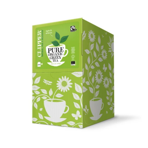 Clipper Organic Green Enveloped Tea Bags - Box of 250